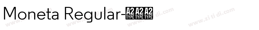 Moneta Regular字体转换